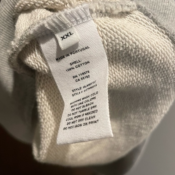 Brand new helmut Lang warp logo hoodie Retail:$285US - Picture 5 of 6